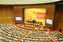 An overview of the national conference held on February 25 to disseminate and implement Resolution No. 79 and Resolution No. 80 (Photo: VNA)