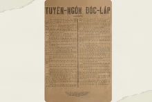 The Declaration of Independence of the Democratic Republic of Viet Nam. (File photo: The Ho Chi Minh Museum’s branch in Ho Chi Minh City)