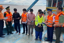 Vinh Long intensifies IUU prevention communication for fishermen. (Photo: HOANG TRUNG)
