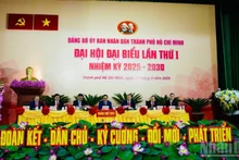 During the 2025-2030 tenure, the Party Committee of the City People’s Committee set out 19 targets, three breakthrough programmes, and five key projects. (Photo: VUONG LE).