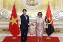 President Luong Cuong meets with Angola’s National Assembly Speaker Carolina Cerqueira. (Photo: VNA)