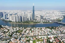 A modern urban area in the city centre. (Photo: THE ANH)
