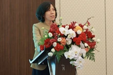 Lai Viet Anh, Deputy Head of the Department of E-commerce and Digital Economy, Ministry of Industry and Trade speaking at the event. (Photo: nhandan.vn)