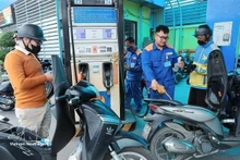 A petrol station in in Ha Noi (Photo: VNA)