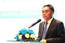Nguyen Loc Ha, Permanent Vice Chairman of the Ho Chi Minh City People’s Committee, speaks at the forum. (Photo: ITPC)