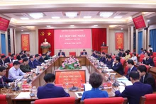 An overview of the first meeting of the Central Theory Council on March 17 (Photo: VNA)