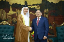 Prime Minister Pham Minh Chinh receives UAE Ambassador to Viet Nam Bader Abdullah Almatrooshi in Ha Noi on March 17, 2026. Photo: VNA