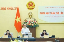 The seventh plenary session of the Committee on Legal and Judicial Affairs is held in September 2025. (Photo: Quochoi.vn)