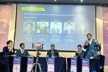Nguyen Trung Khanh, Director General of the Viet Nam National Authority of Tourism attends the fourth Global Tourism Industry Conference. (Photo: Tourism Information Centre)