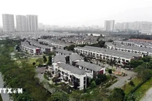 High-end apartment projects in Gamuda Gardens Urban Area in Ha Noi are developed by Malaysian real estate group Gamuda Land. (Photo: VNA)
