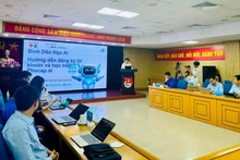 The programme aims to provide free AI training for two million young Vietnamese people during the 2025–2026 period. (Photo: nhandan.vn)