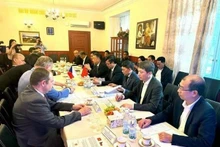 At the roundtable conference on cooperation in education and scientific research between Viet Nam and the Czech Republic Prague on June 6. (Photo: VNA)