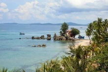 A beach on Phu Quoc Island. (Photo: VNA)
