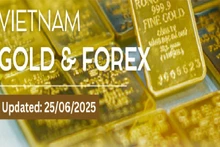 Infographic: SJC gold bars remain high at 119.5 million VND per tael