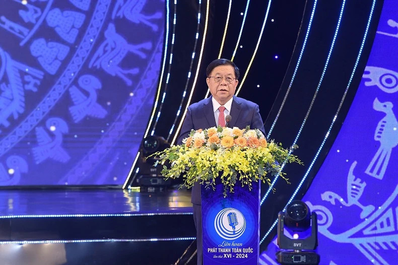 Politburo member Nguyen Trong Nghia speaks at the ceremony. (Photo: Ha Phuong) Politburo member Nguyen Trong Nghia speaks at the ceremony. (Photo: Ha Phuong)