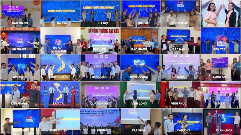 More than 30 Departments of Industry and Trade from provinces and cities join in the launch of the 60-hour Online Friday shopping event. More than 30 Departments of Industry and Trade from provinces and cities join in the launch of the 60-hour Online Friday shopping event.