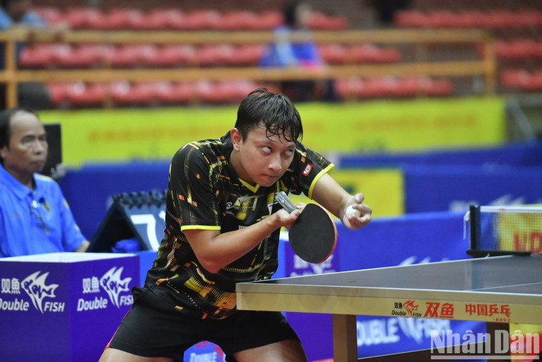 Do Tuan Kiet from Hanoi shows a powerful playing style. He has always created highlights and attractions at the top national table tennis events. Do Tuan Kiet from Hanoi shows a powerful playing style. He has always created highlights and attractions at the top national table tennis events.