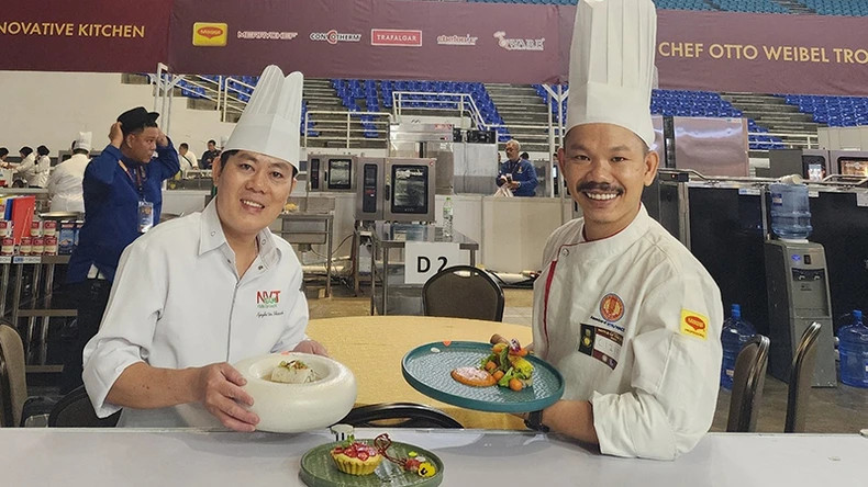 Vietnamese chefs have been increasingly affirming their capabilities in international culinary competitions. Vietnamese chefs have been increasingly affirming their capabilities in international culinary competitions.
