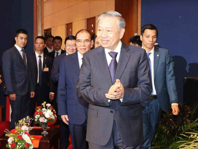 Party General Secretary and President To Lam attends the grand ceremony. (Photo: Tri Dung – VNA) Party General Secretary and President To Lam attends the grand ceremony. (Photo: Tri Dung – VNA)