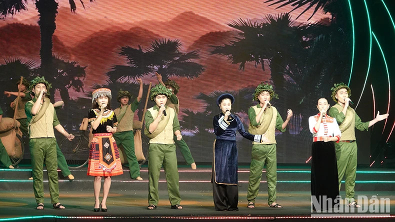 A performance at the programme.