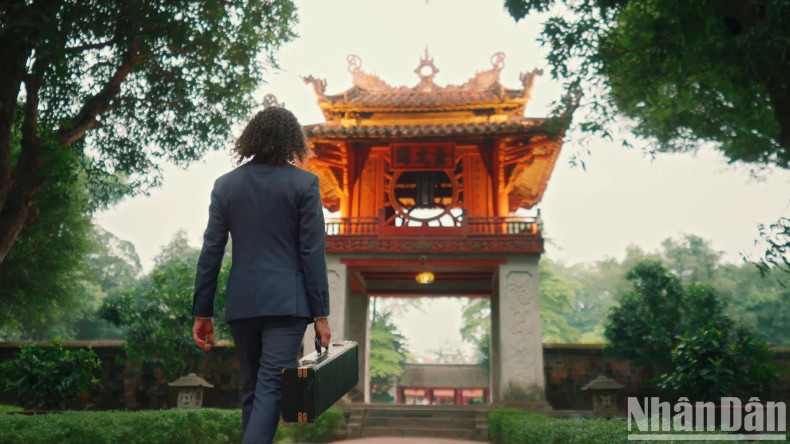 Van Mieu – Quoc Tu Giam is the first university in Vietnam. Van Mieu – Quoc Tu Giam is the first university in Vietnam.