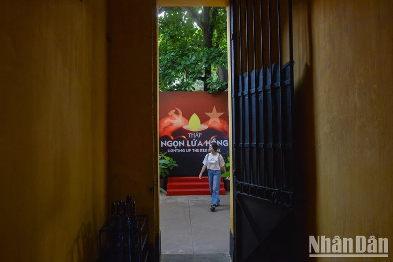 The exhibition space is presented through three main sections. The exhibition space is presented through three main sections.