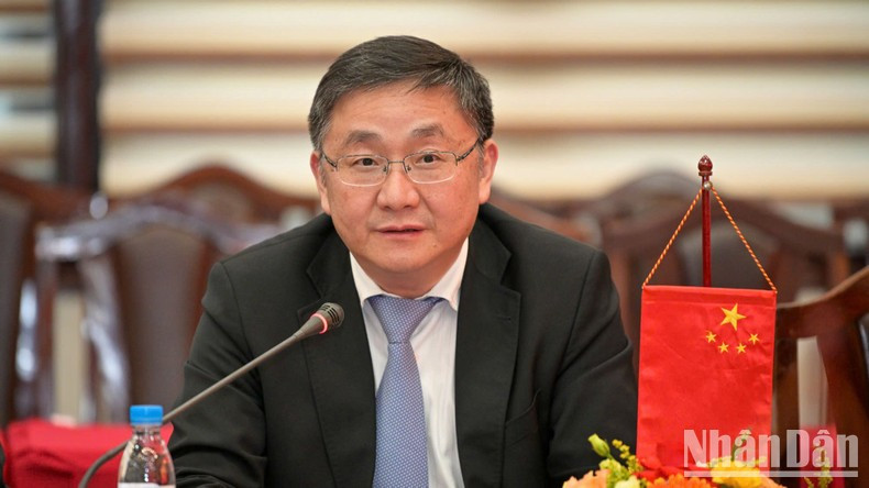 Xinhua News Agency's Deputy Editor-in-Chief Ren Weidong. (Photo: THE DAI) Xinhua News Agency's Deputy Editor-in-Chief Ren Weidong. (Photo: THE DAI)