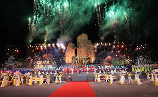 A performance at the ceremony on June 2. (Photo: VNA) A performance at the ceremony on June 2. (Photo: VNA)