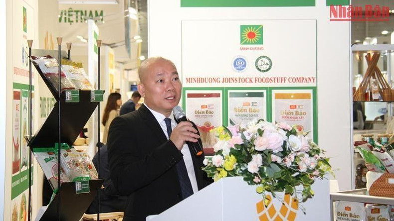 Vu Ba Phu speaks at the event. (Photo: Khai Hoan) Vu Ba Phu speaks at the event. (Photo: Khai Hoan)