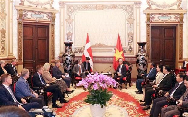 At the meeting (Photo: VNA)