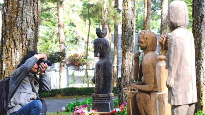 At the exhibition (Photo: NDO)