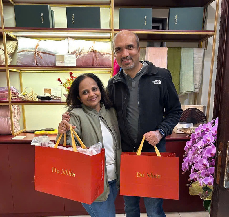 Although Du Nhien has been on the market for less than a year, its products have already gained recognition from many international customers.