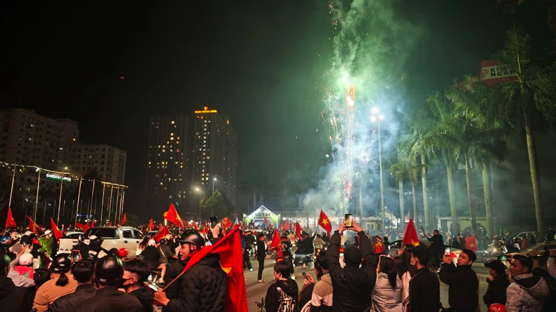 The atmosphere in Bac Ninh city is very exciting. The atmosphere in Bac Ninh city is very exciting.