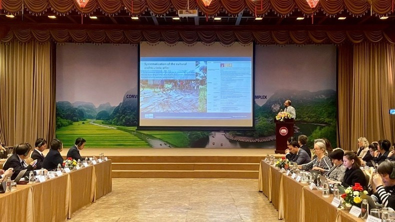 The workshop focuses on two key discussion sessions on the economic aspects of the world heritage with lessons from global models and orientations for the Trang An World Heritage Site, and the tourism economics and sustainable development scenarios for the Trang An World Heritage Site, along with policy recommendations. The workshop focuses on two key discussion sessions on the economic aspects of the world heritage with lessons from global models and orientations for the Trang An World Heritage Site, and the tourism economics and sustainable development scenarios for the Trang An World Heritage Site, along with policy recommendations.