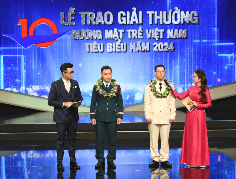 The outstanding young faces at the event.