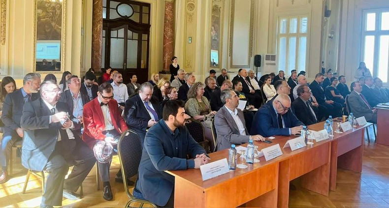 The event draws significant attention from representatives of many Romanian enterprises. (Photo: Vietnamese Embassy in Romania)