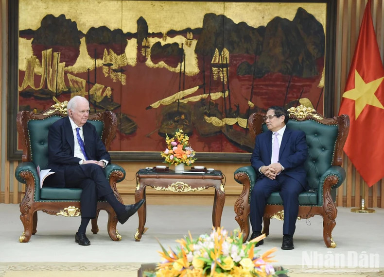 At the reception (Photo: NDO)