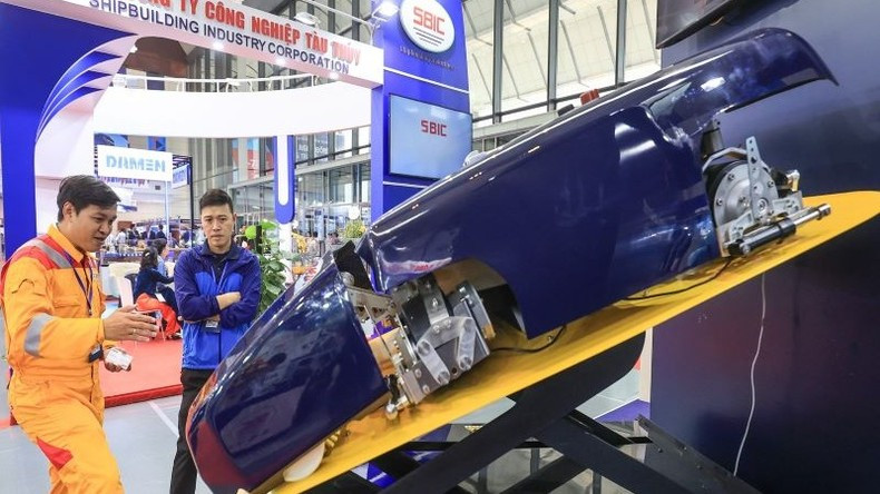 A booth at Vietship 2025 A booth at Vietship 2025