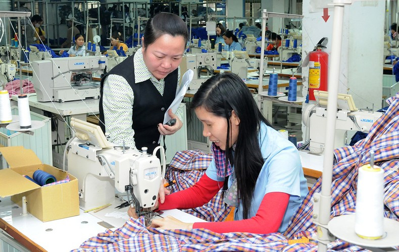 Next-generation free trade agreements like EVFTA and CPTPP are driving businesses to expand production. (Photo: HAI NAM)
