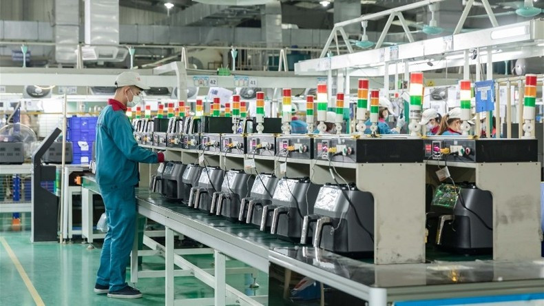 Production activities at Sunhouse Group Joint Stock Company. (Photo: NGUYEN TRANG) Production activities at Sunhouse Group Joint Stock Company. (Photo: NGUYEN TRANG)