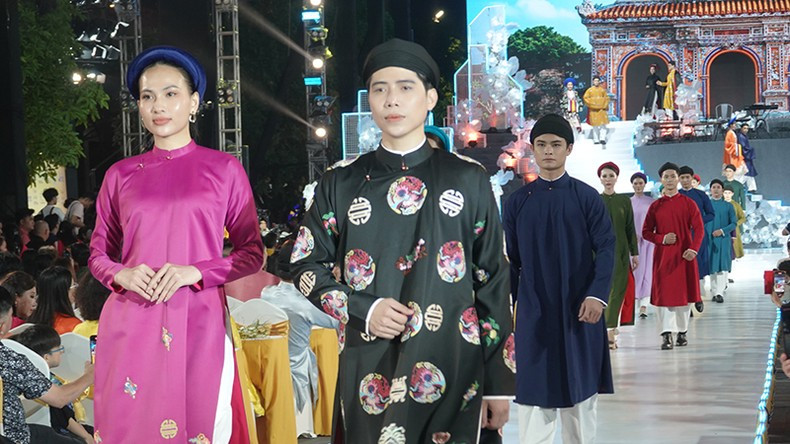 At the 2024 Ho Chi Minh City Ao Dai Festival