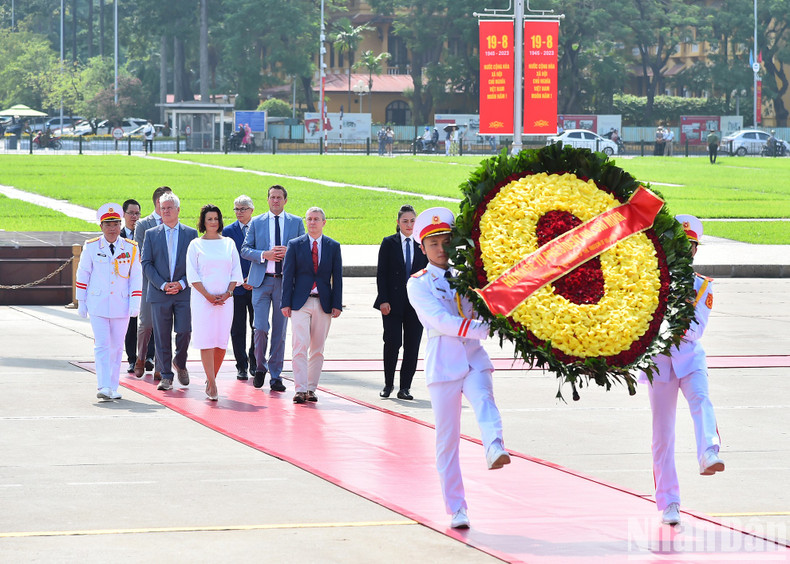 The official visit to Vietnam by President of the Belgian Senate Stephanie D’Hose marks the 50th founding anniversary of diplomatic ties and the fifth anniversary of the strategic partnership in agriculture, between Vietnam and Belgium in 2023.