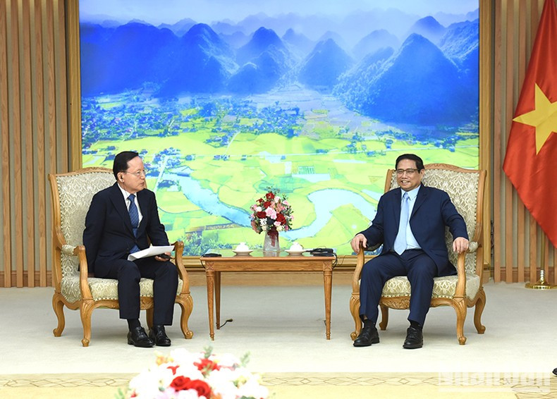 At the reception (Photo: NDO) At the reception (Photo: NDO)