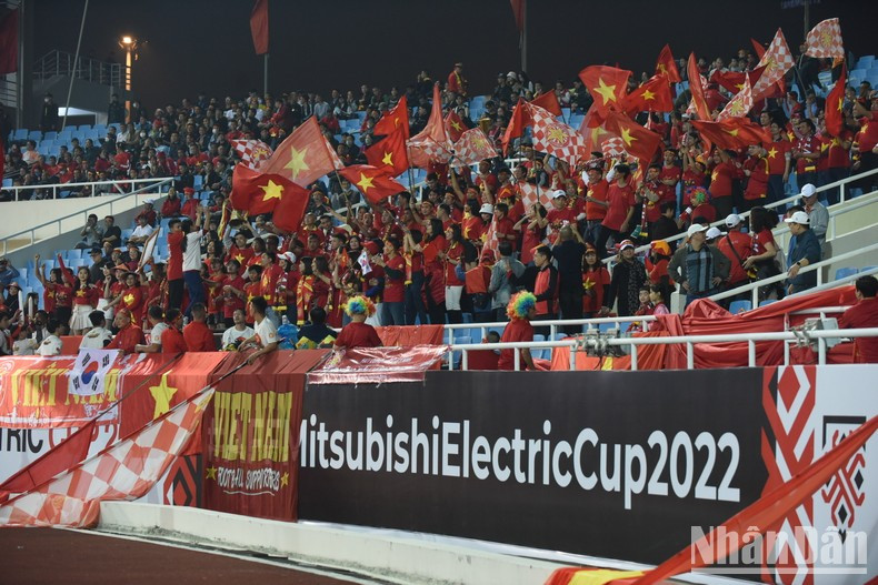 The red colour covers My Dinh Stadium. The red colour covers My Dinh Stadium.