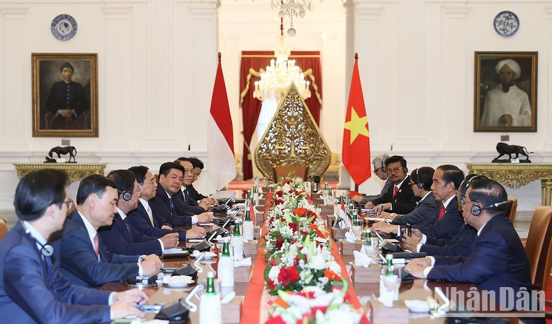 An overview of the meeting. (Photo: Duong Giang/VNA)