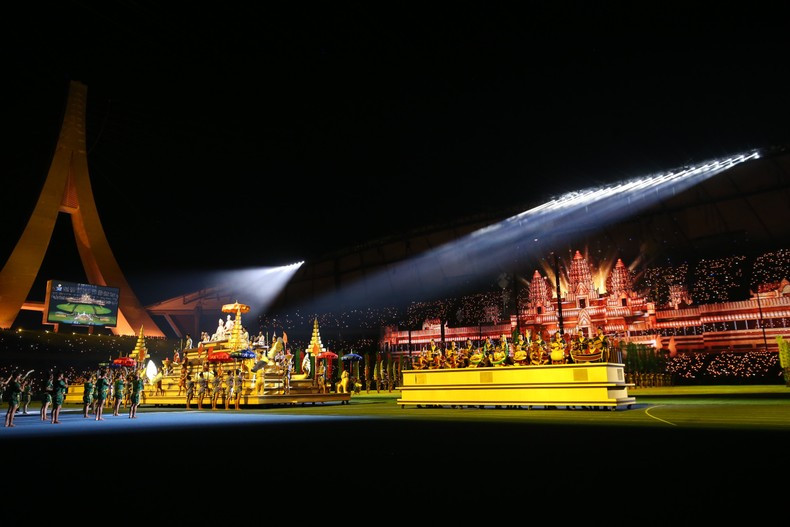 Cambodia's thorough investment and preparations for the 32nd SEA Games are reflected in the opening ceremony.