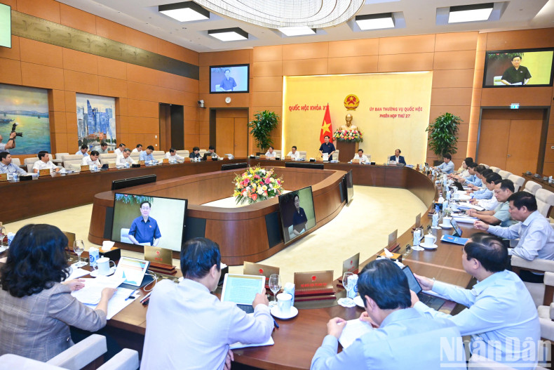 The NA Standing Committee will give opinions on the results of monitoring the handling of voters’ opinions and recommendations sent to the session; the results of citizen reception work and handling of complaints and petitions in 2023; the people's volunteer work in September; the preparation for conducting a vote of confidence, on officials holding positions elected or approved by the NA during the 6th session of the 15th NA.