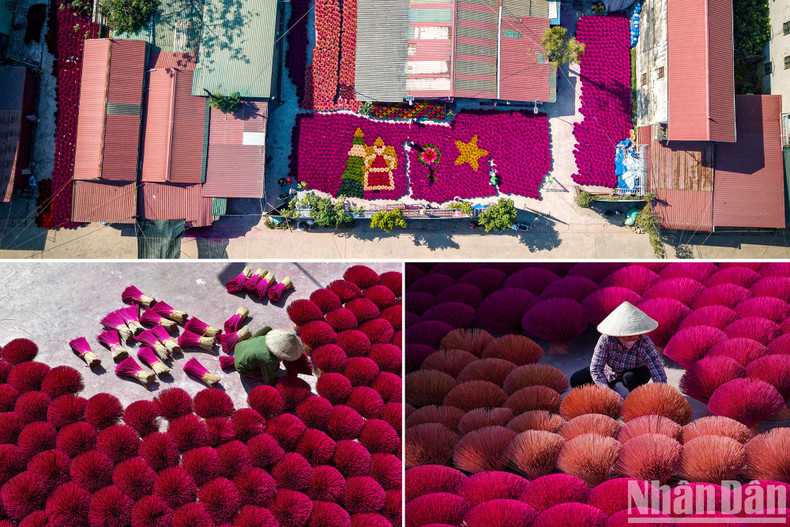 As a traditional craft village, Quang Phu Cau Village operates almost all year round. However, to ensure the quality of incense, the facilities in the village depend a lot on weather conditions. As a traditional craft village, Quang Phu Cau Village operates almost all year round. However, to ensure the quality of incense, the facilities in the village depend a lot on weather conditions.