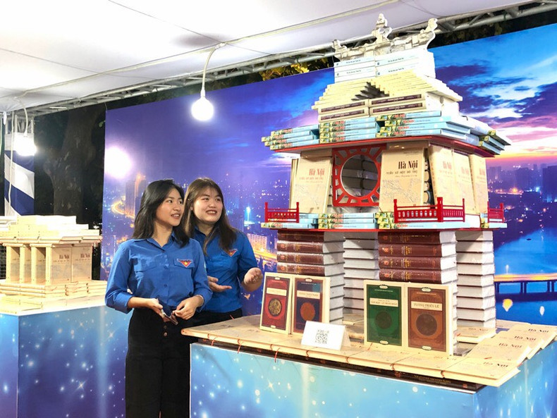 At the exhibition on Thang Long - Hanoi