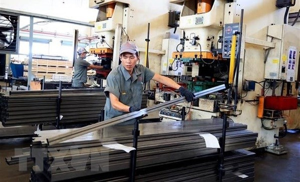 Workers at Giang Dien IP in Trang Bom district, Dong Nai province (Photo: VNA) Workers at Giang Dien IP in Trang Bom district, Dong Nai province (Photo: VNA)